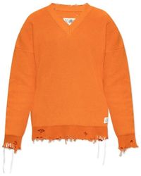 MM6 by Maison Margiela - Logo Patch Jumper - Lyst