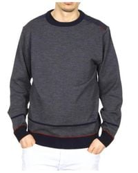 Paul & Shark - Round Neck Long-Sleeved Sweater - Lyst