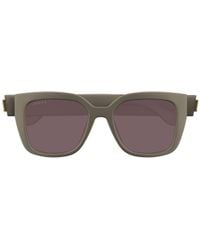 Gucci - Eyewear Specialized Fit Oval Sunglasses - Lyst