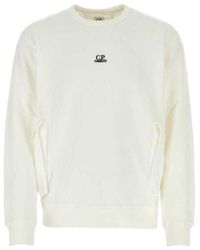 C.P. Company - Flap-Pockets Cotton Sweatshirt - Lyst