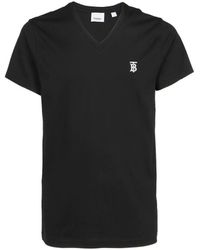Burberry - Monogram V-Neck T-Shirt - Lyst