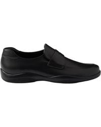 Prada - Toblach Leather Loafers - Lyst