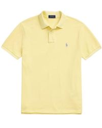 Polo Ralph Lauren - Logo-Embroidered Straight Hem Polo Shirt - Lyst