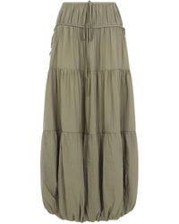 Co. - Bubble-Hem Maxi Skirt - Lyst