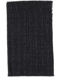 Faliero Sarti - Metallic Thread Fringed Scarf - Lyst