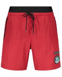 Iceberg - Logo Patch Swim Shorts - Lyst