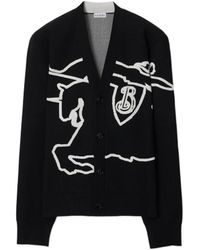 Burberry - Cardigan - Lyst
