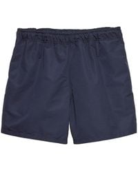 Prada - Belted Swim Shorts - Lyst
