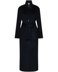 Marella - Pure Wool Single-Breasted Coat - Lyst