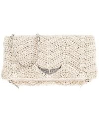 Zadig & Voltaire - Rock Macrame Cross Body Bag - Lyst