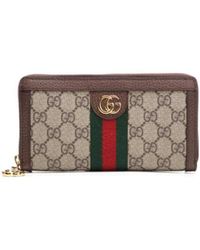 Gucci - Ophidia GG Supreme Fabric Wallet - Lyst