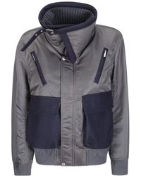 Sacai - Melton Blouson - Lyst