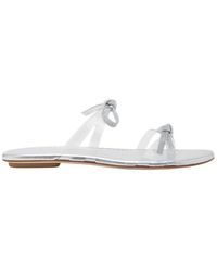 Stuart Weitzman - Bow-Tie Slippers - Lyst