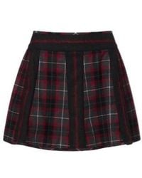 Vivienne Westwood - Tartan Wool Miniskirt - Lyst