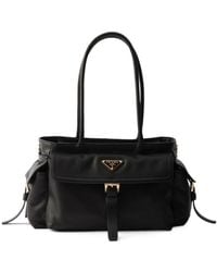 Prada - Explore Medium Nappa Leather Tote Bag - Lyst