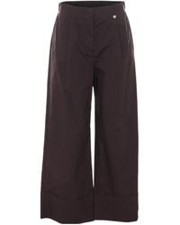 Liu Jo - Pleated Wide-Leg Pants - Lyst