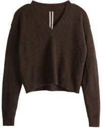 Rick Owens - Tommy V-Neck Jumper - Lyst