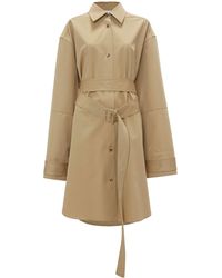 JW Anderson - Double-Wrap Trench Dress - Lyst