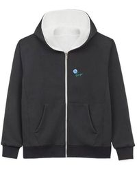 KENZO - Tulip Reversible Zip Up Hoodie - Lyst