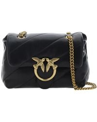 Pinko - Love Puff Quilted Mini Shoulder Bag - Lyst