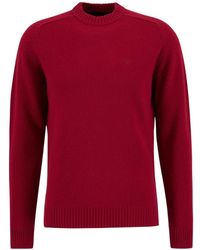 Barbour - Crew Neck Sweater - Lyst