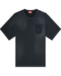 DIESEL - T-Pock Pocket T-Shirt - Lyst