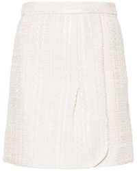 IRO - Bouclé Design Mini Skirt - Lyst