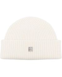 Givenchy - Ribbed-Knit Beanie Hat - Lyst
