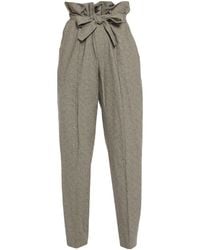 Isabel Marant - Two-Tone Spliced Casual Pants - Lyst
