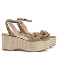 Gucci - Espadrille With Horsebit, Size 35 It - Lyst