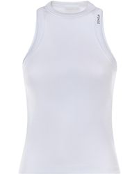 Dondup - Sleeveless Fitted Top - Lyst
