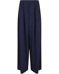 Polo Ralph Lauren - Ralph Lauren Greer Pleated Wide-Leg Pants - Lyst