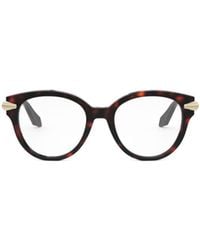 BVLGARI - Bulgari Round Frame Glasses - Lyst