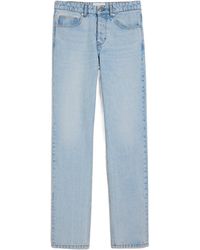 Ami Paris - Mid Rise Straight Leg Jeans - Lyst
