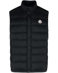 Moncler - Barthe Logo Patch Quilted Gilet - Lyst