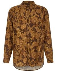 Magliano - Dried Flower Oversized Shirt - Lyst