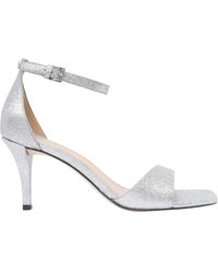 Michael Kors - Michael Glitter Buckle-Fastened Sandals - Lyst