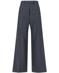 Frankie Shop - Brickell Plaid Wide-Leg Pants - Lyst