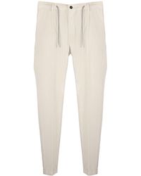 Eleventy - Drawstring Straight-Leg Pants - Lyst
