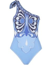La DoubleJ - Goddess Printed Swimsuit - Lyst