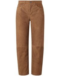 Citizens of Humanity - Miro Relaxed Suede Pant - Lyst