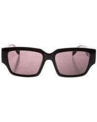McQueen - Eyewear Graffiti Rectangular Frame Sunglasses - Lyst