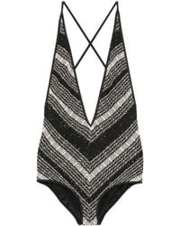 Missoni - Mesh One-Piece Swimsuit - Lyst
