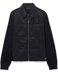 Prada - Long-Sleeved Cardigan - Lyst