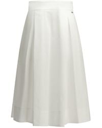 Herno - A-Line Midi Skirt - Lyst
