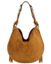 Isabel Marant - Oskan Hobo Studded Shoulder Bag - Lyst