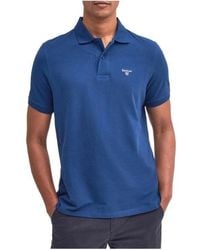 Barbour - Embroidered-Logo Polo Shirt - Lyst