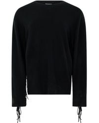 P.A.R.O.S.H. - P.A.R.O..H. Fringed Crewneck Jumper - Lyst