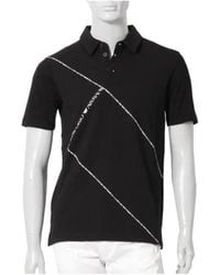 Emporio Armani - Logo Details Polo Shirt - Lyst