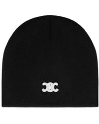 Celine - Triomphe Beanie - Lyst